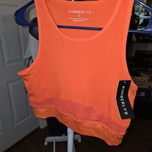 Kimberly, Orange sport bra